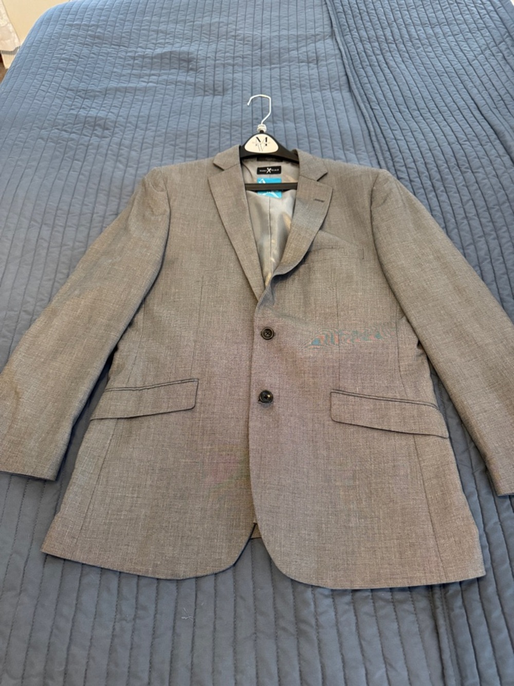 Marc Ecko Gray Two-Button Sport Coat